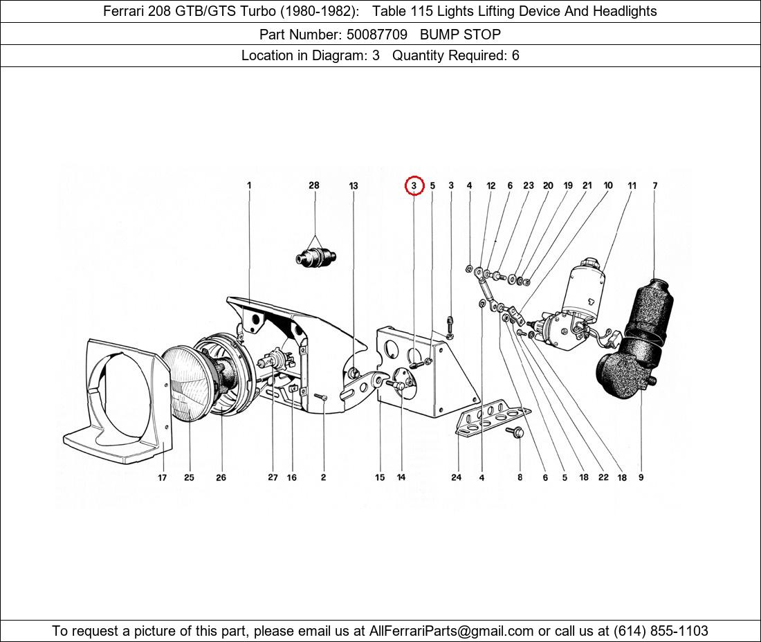 Ferrari Part 50087709