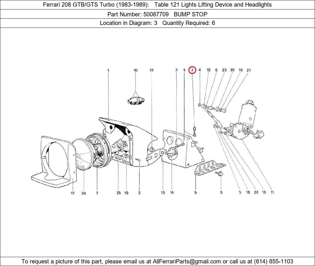 Ferrari Part 50087709