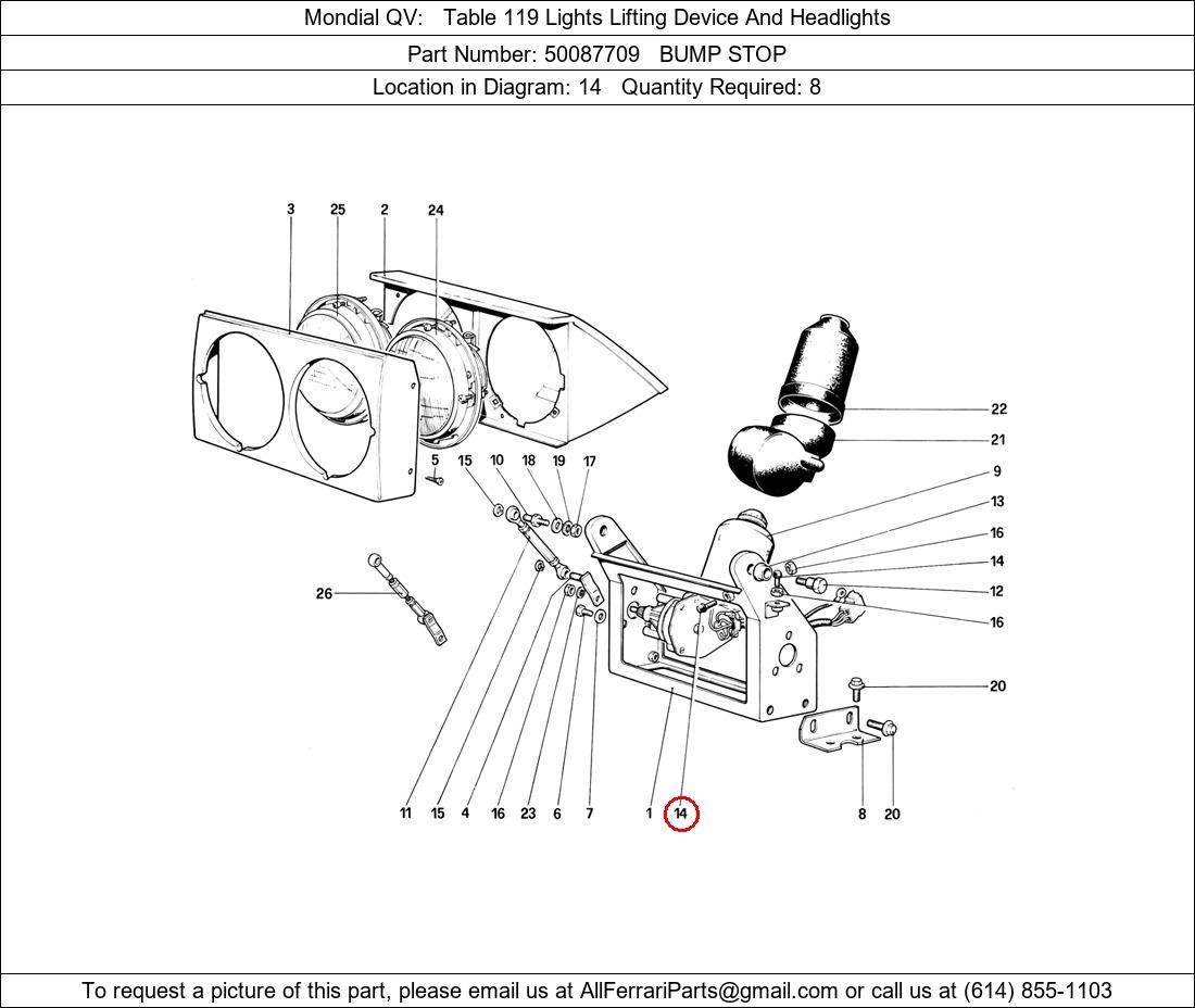 Ferrari Part 50087709