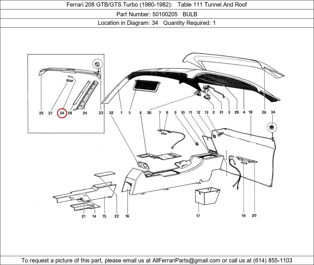 Ferrari Part 50100205