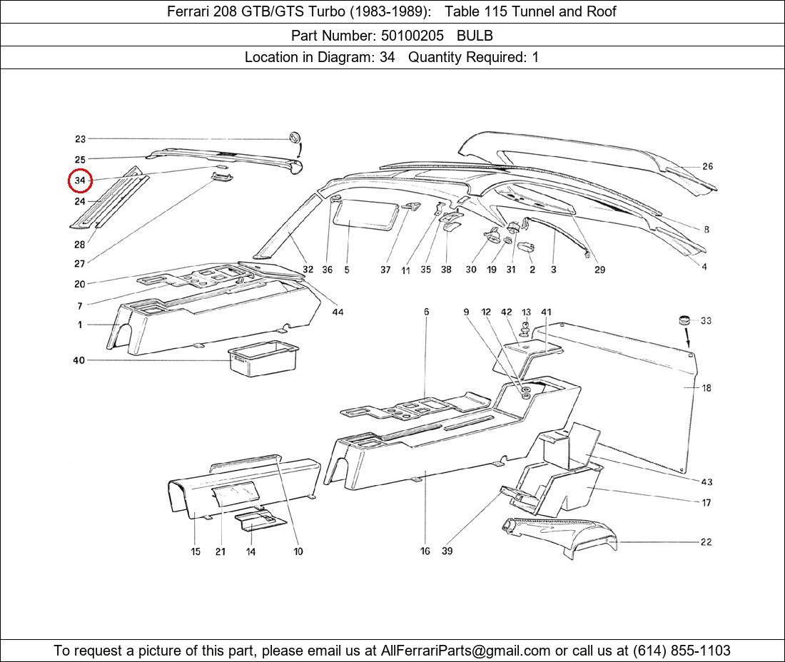 Ferrari Part 50100205