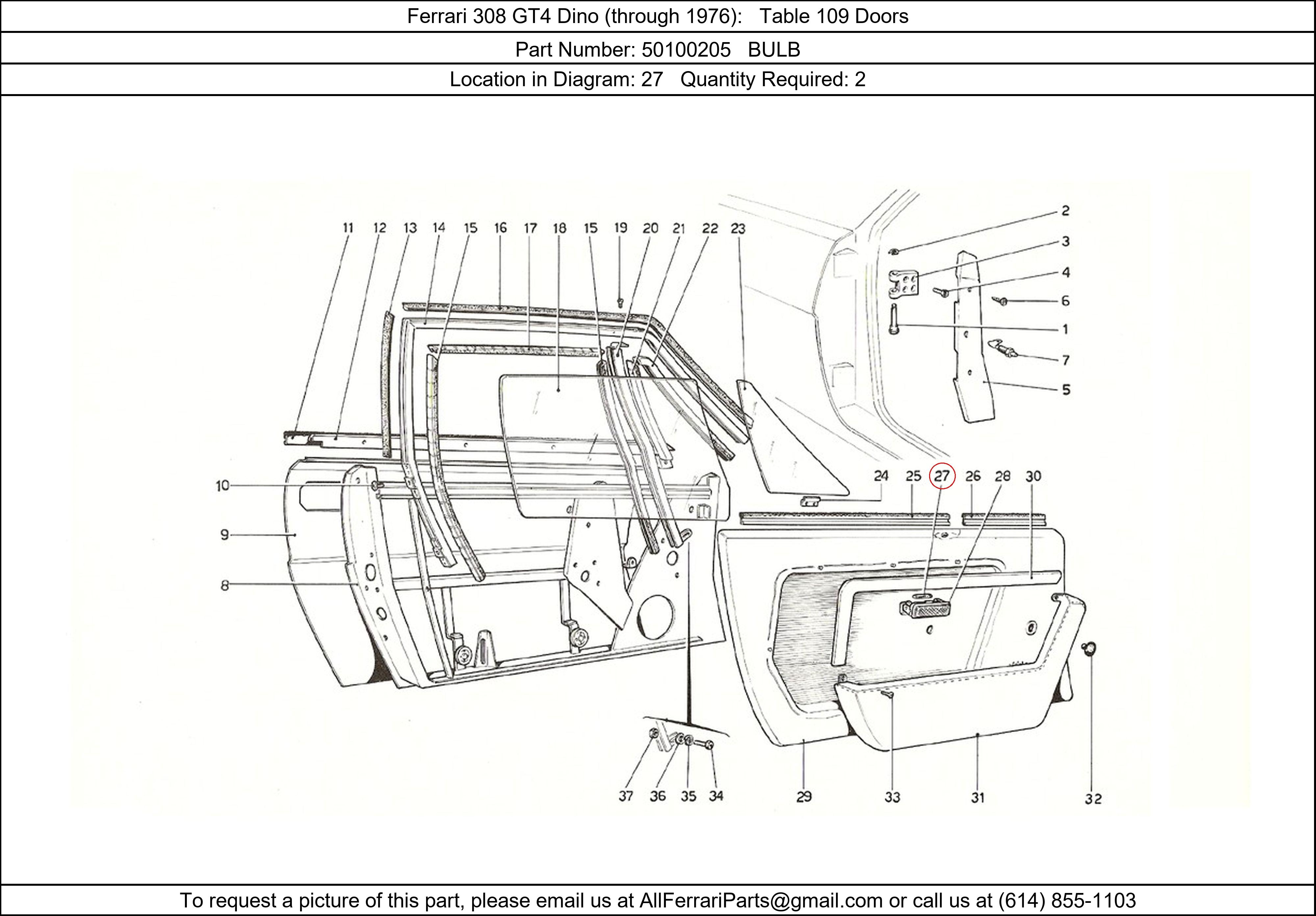 Ferrari Part 50100205