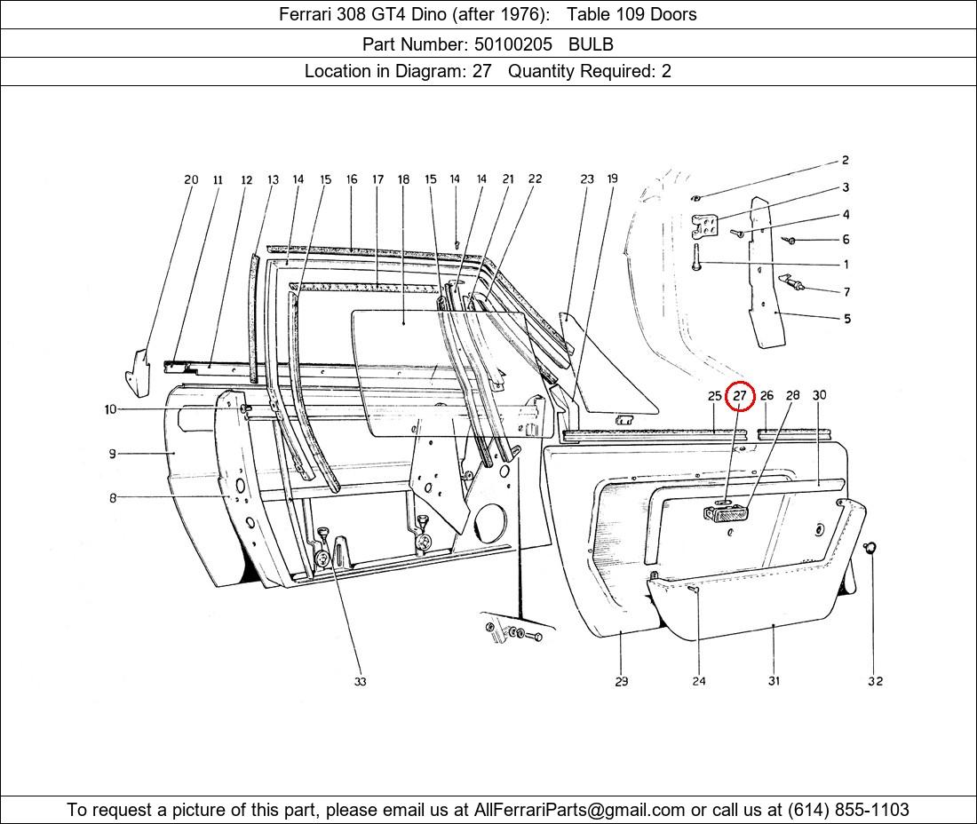 Ferrari Part 50100205