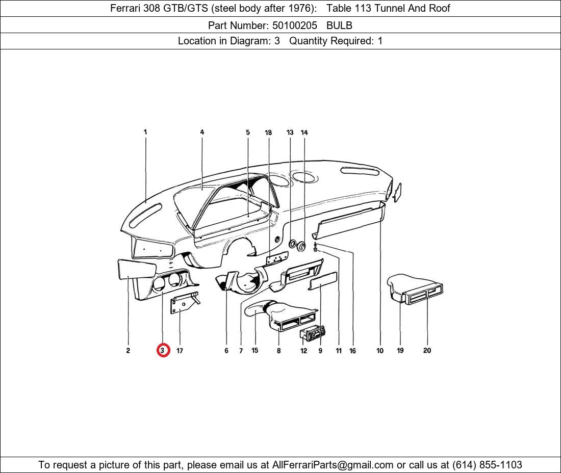 Ferrari Part 50100205