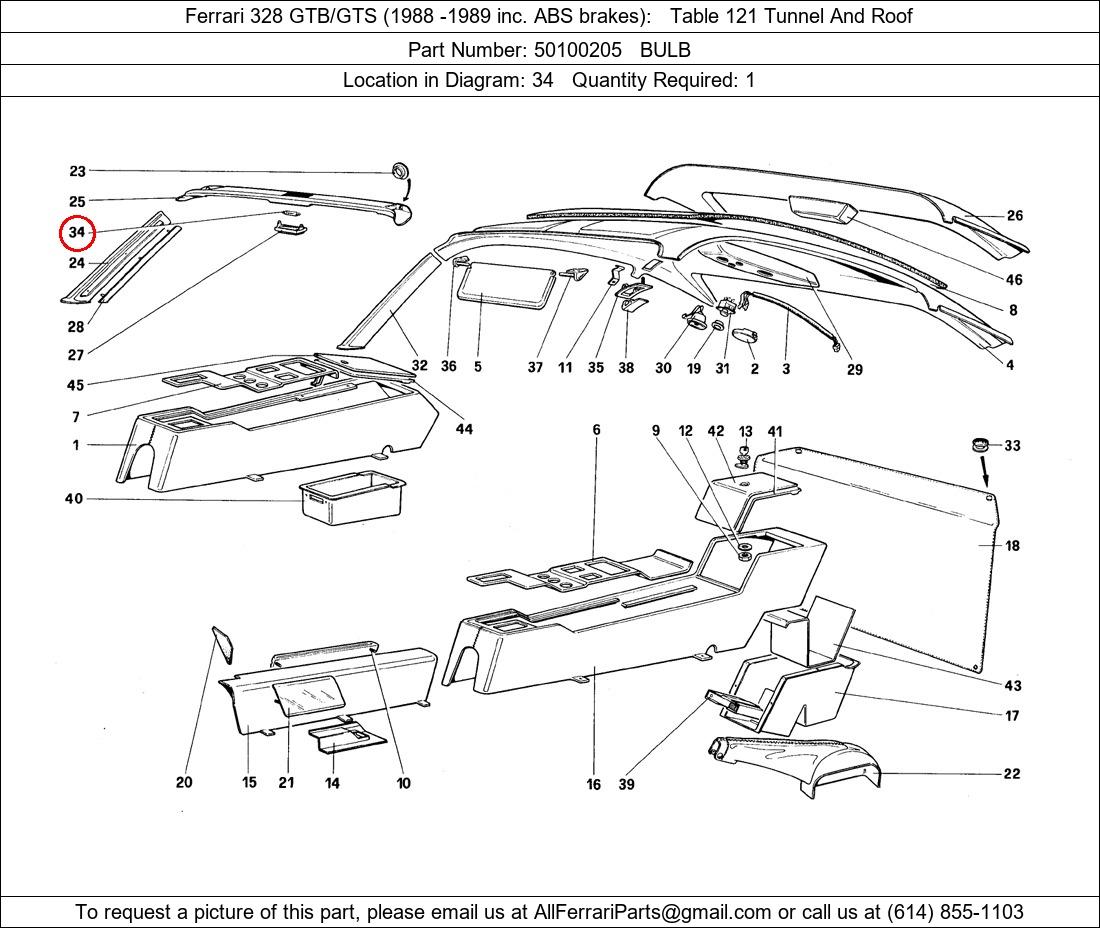 Ferrari Part 50100205