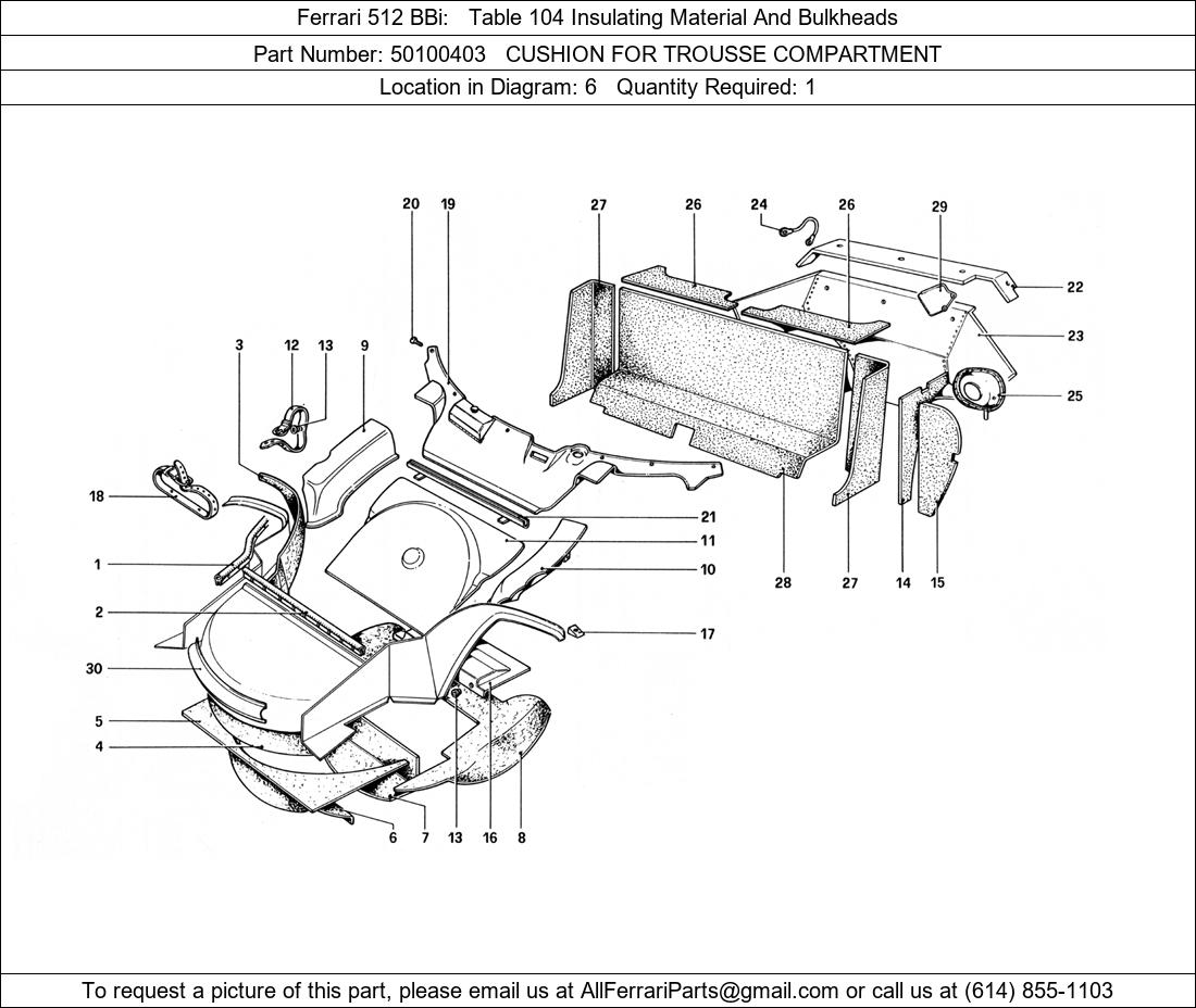 Ferrari Part 50100403