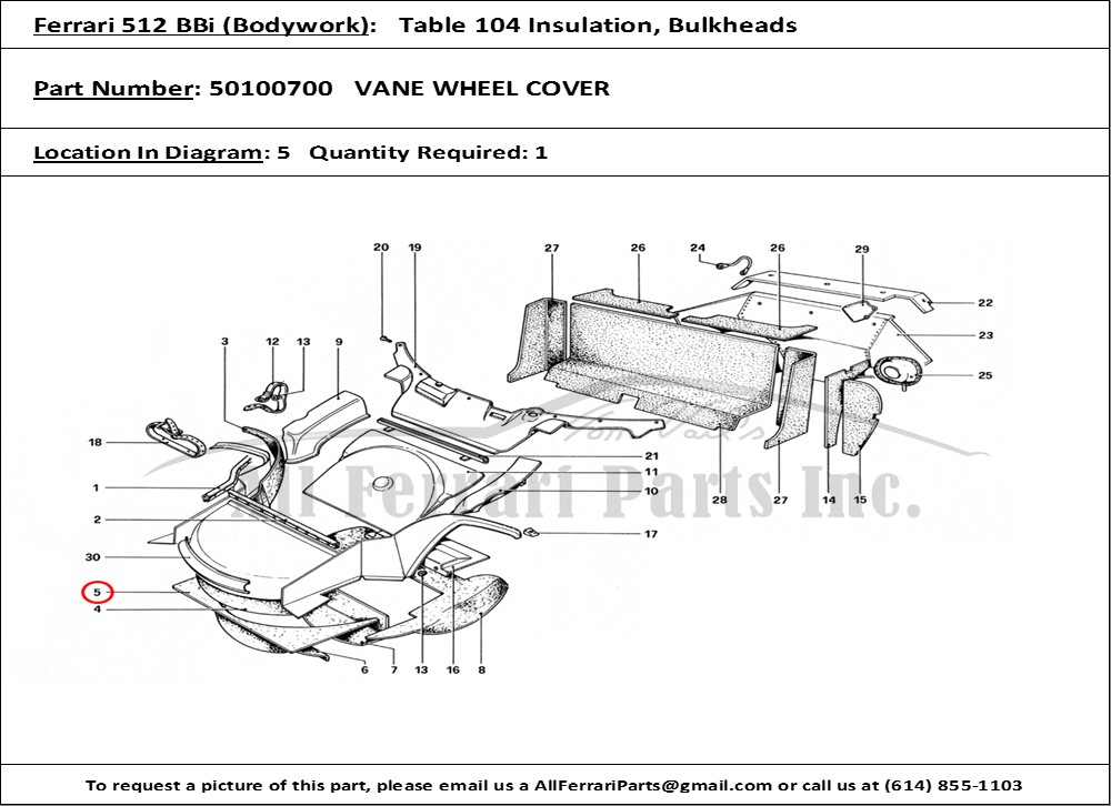 Ferrari Part 50100700