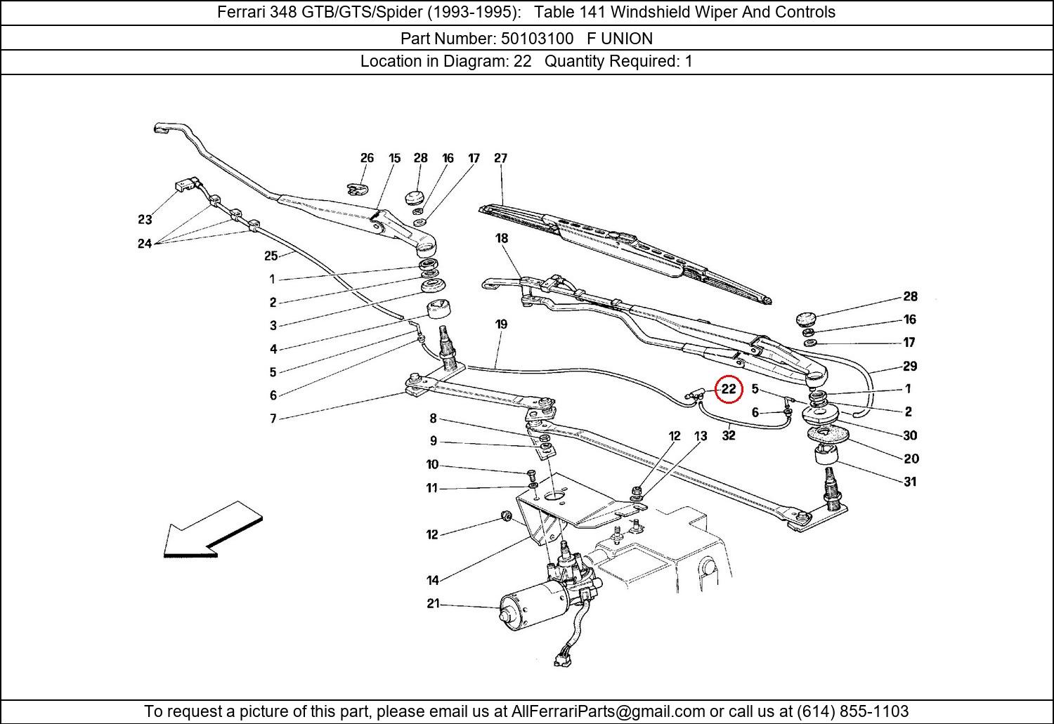 Ferrari Part 50103100