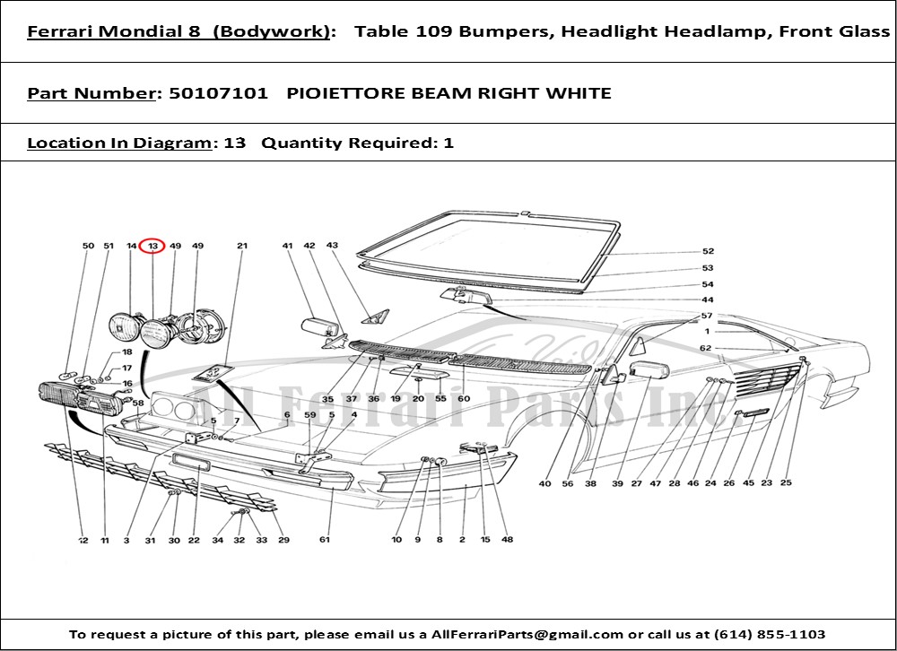 Ferrari Part 50107101