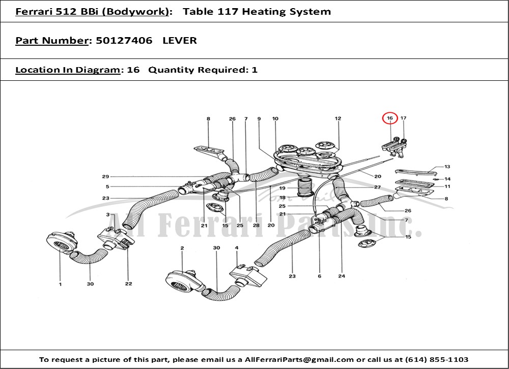 Ferrari Part 50127406