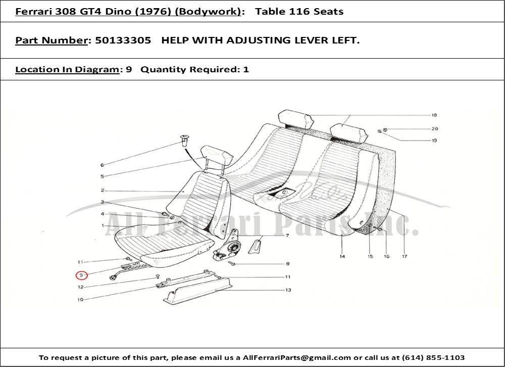 Ferrari Part 50133305