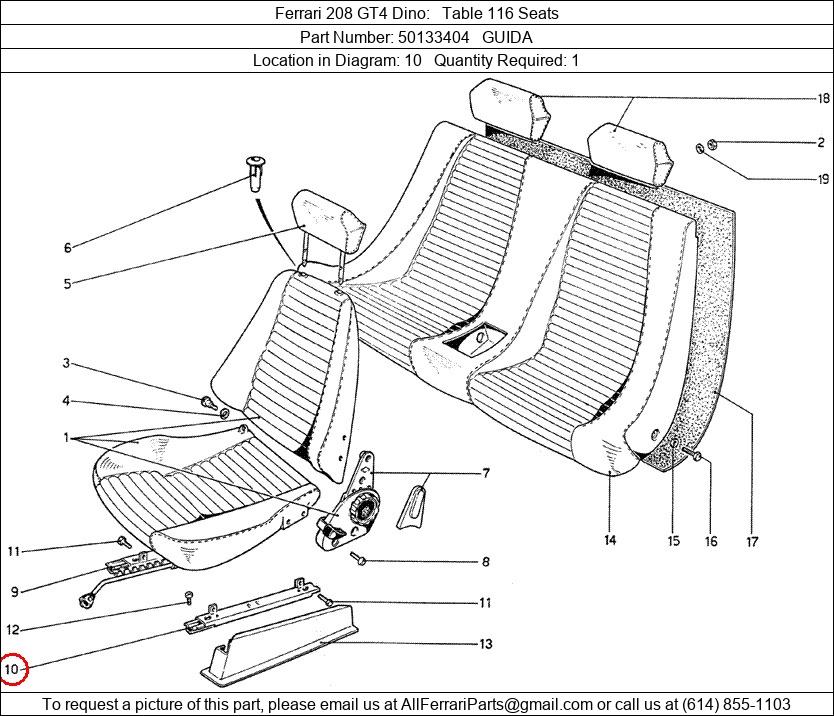 Ferrari Part 50133404