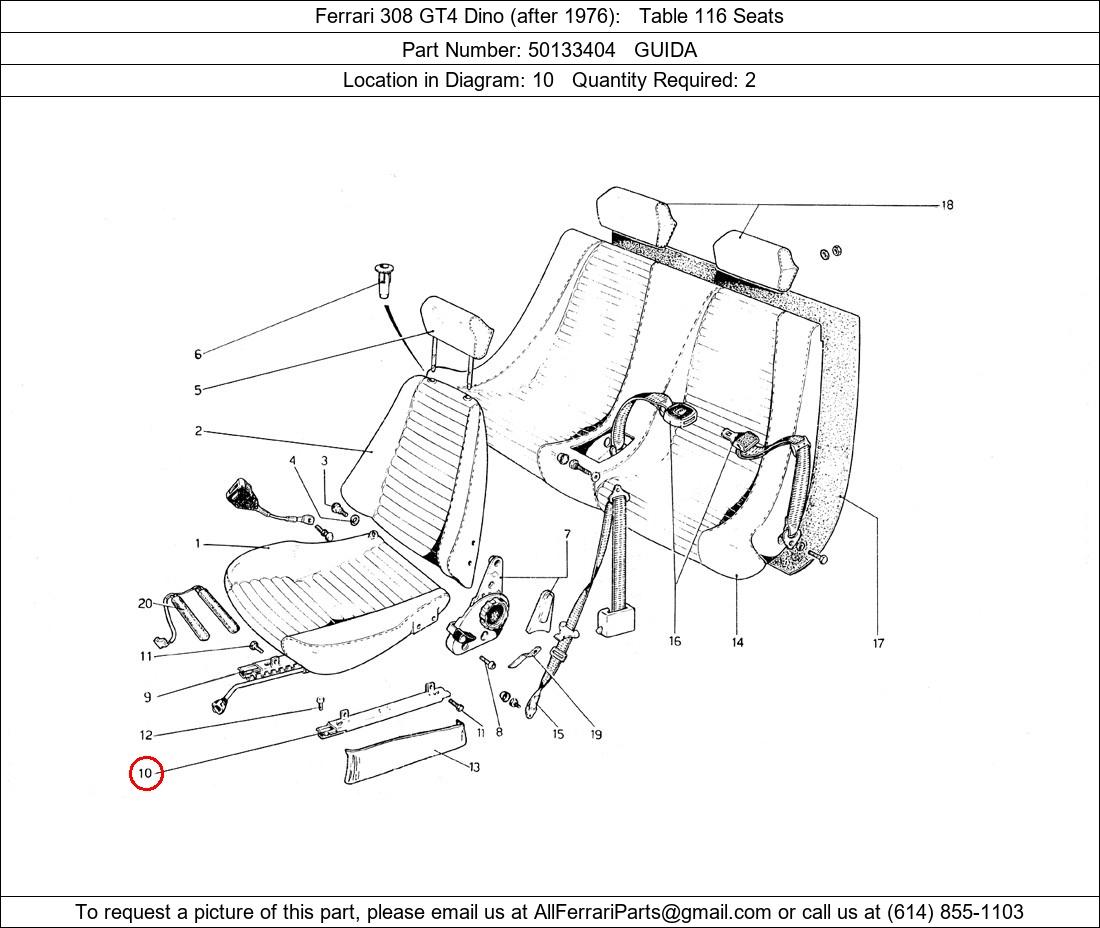 Ferrari Part 50133404