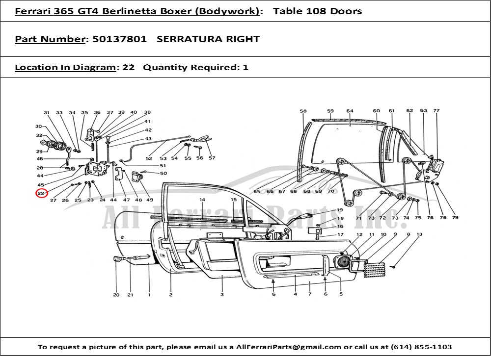 Ferrari Part 50137801