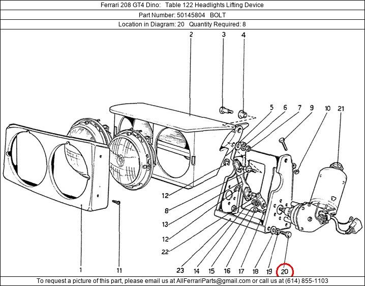 Ferrari Part 50145804