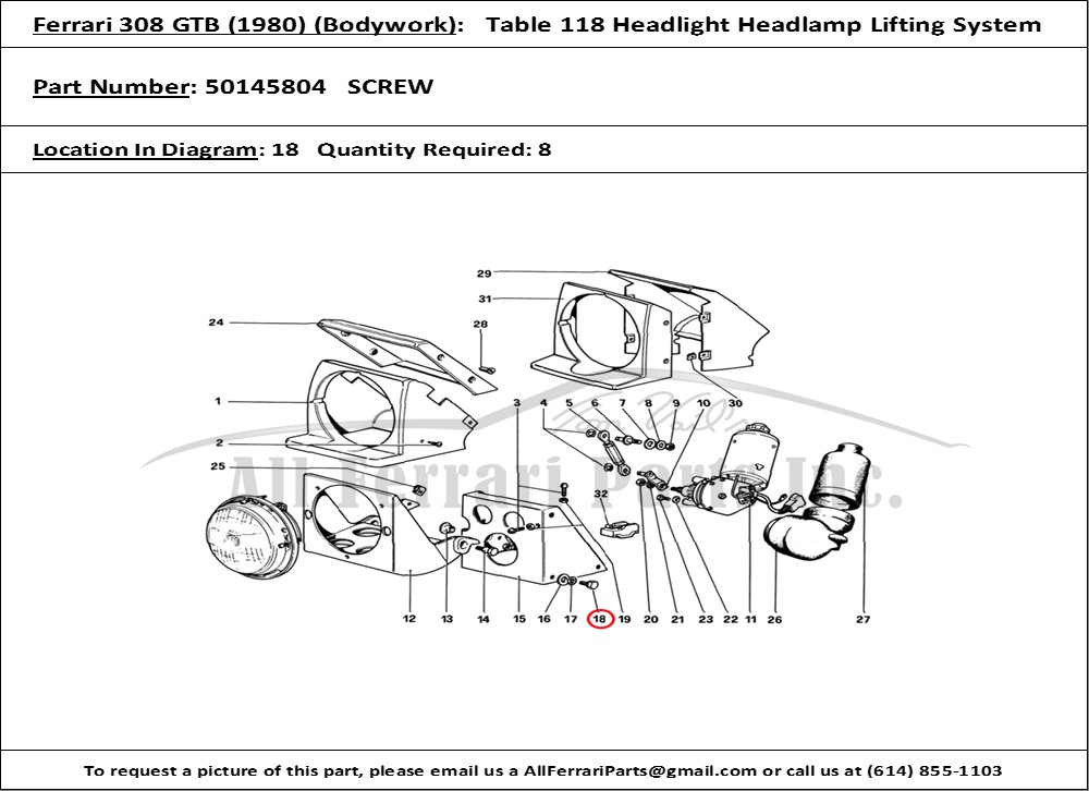 Ferrari Part 50145804