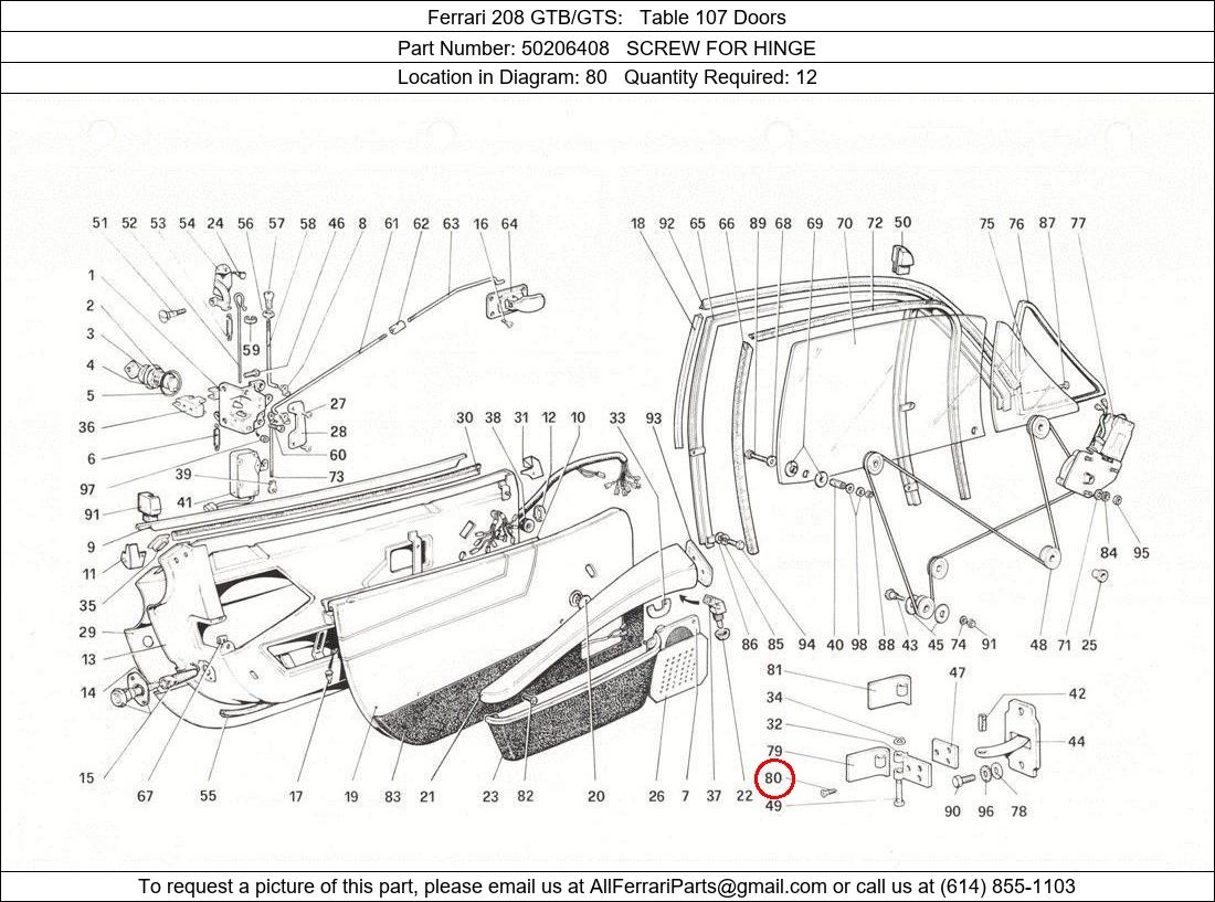 Ferrari Part 50206408