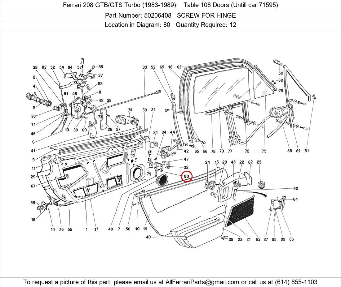 Ferrari Part 50206408