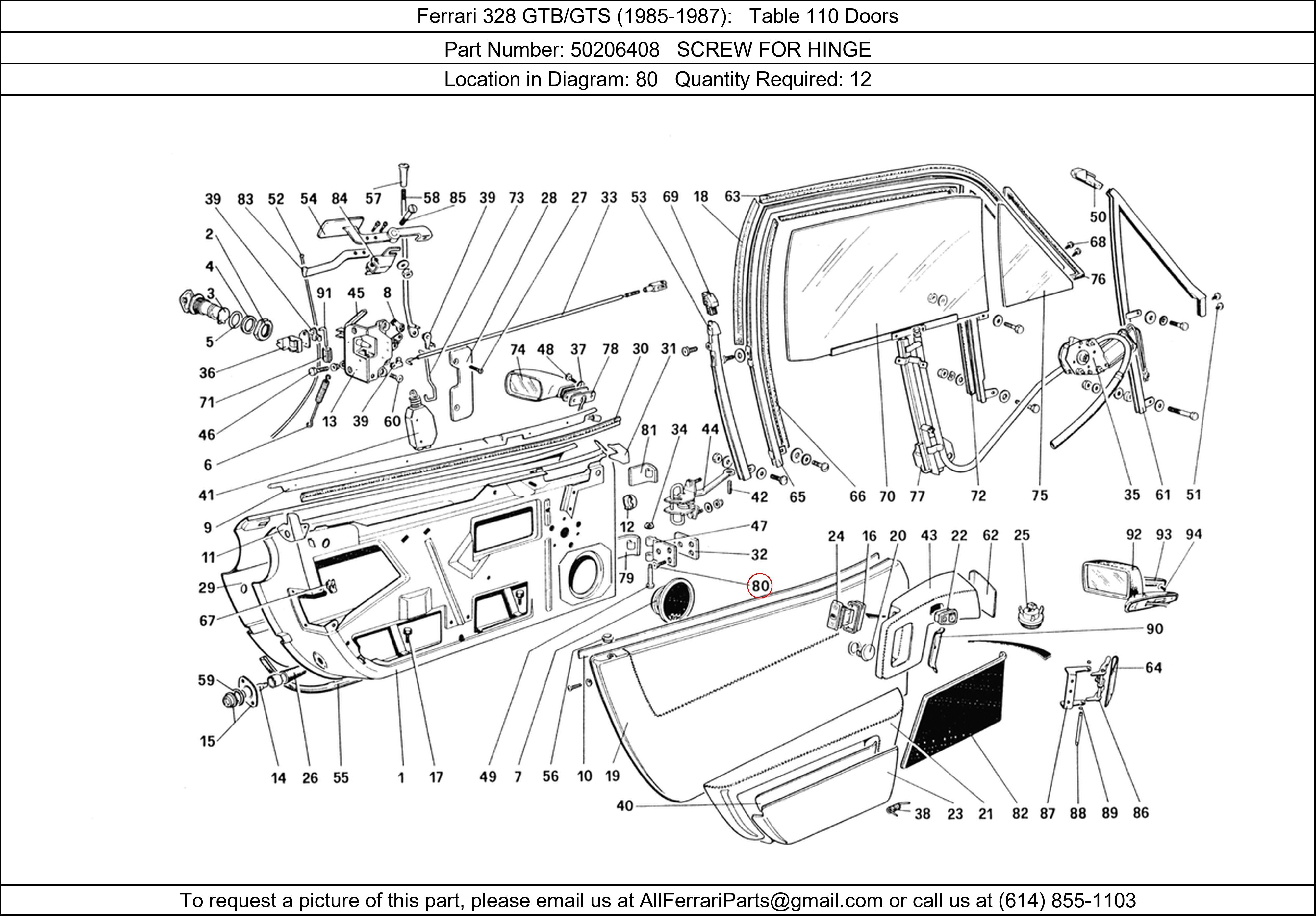 Ferrari Part 50206408