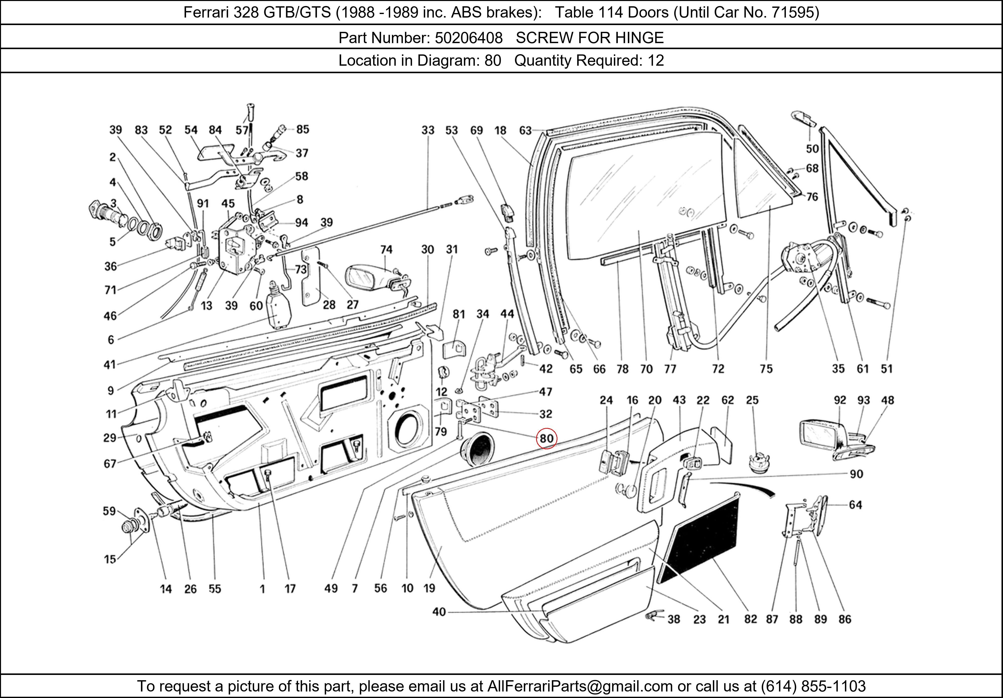 Ferrari Part 50206408