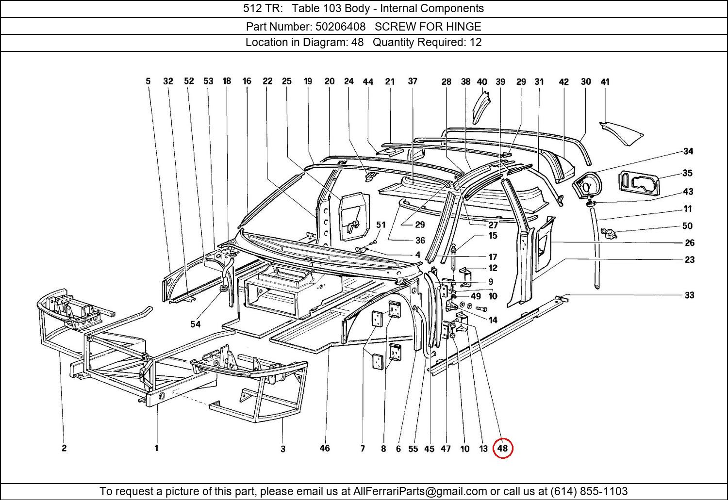 Ferrari Part 50206408