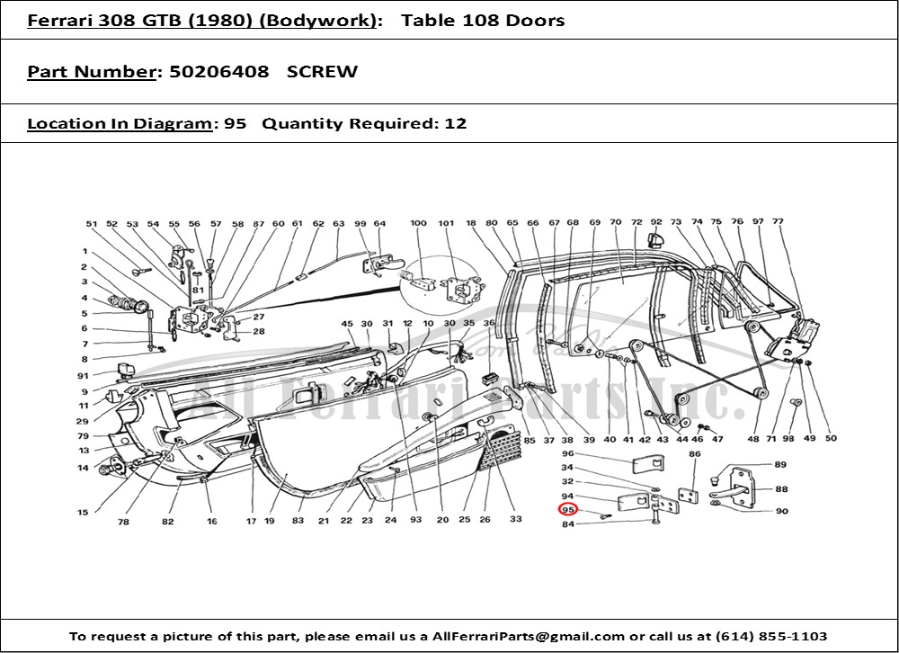 Ferrari Part 50206408