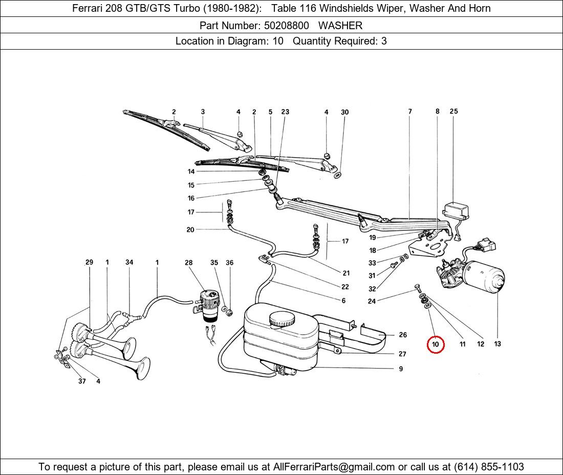 Ferrari Part 50208800