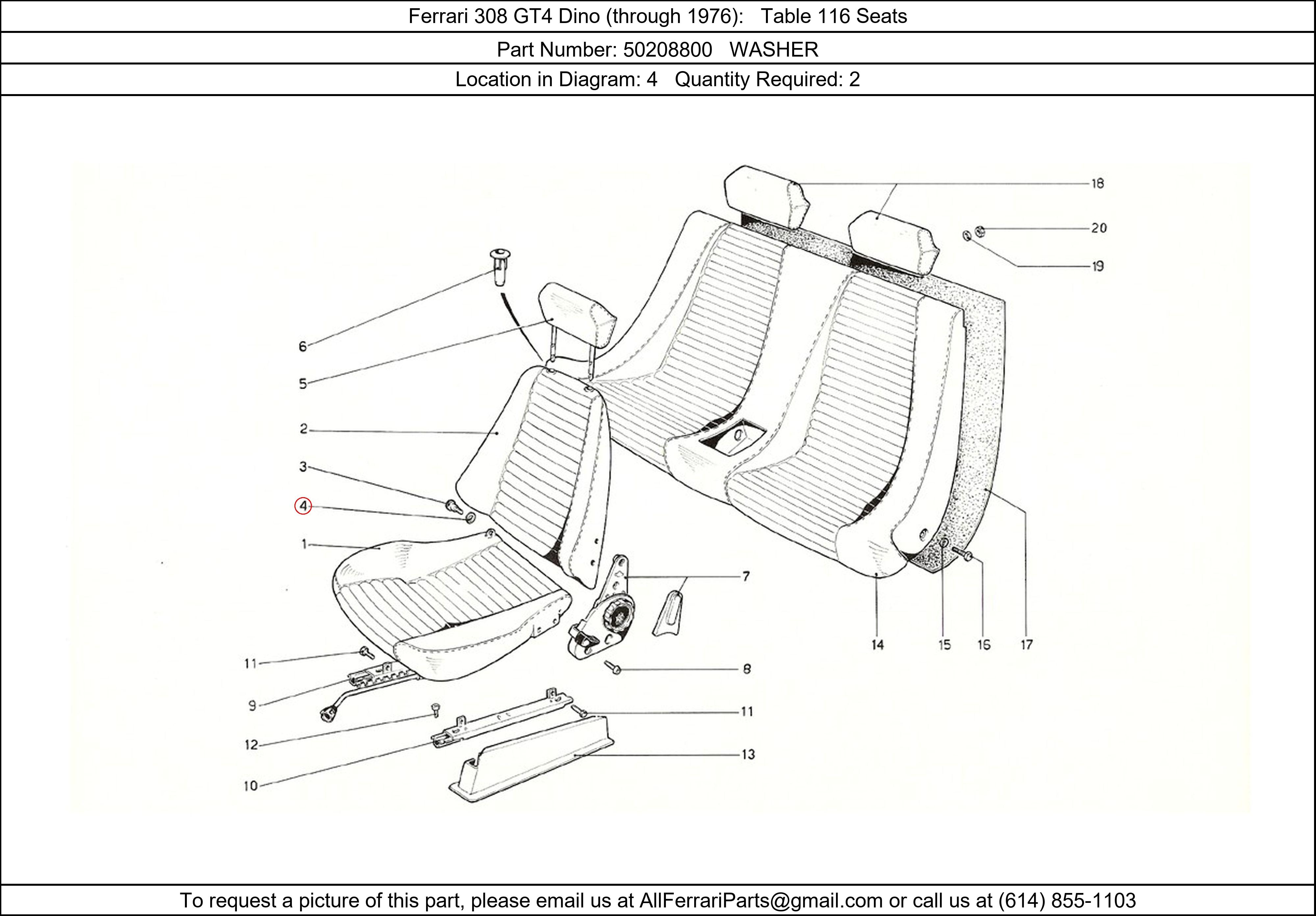 Ferrari Part 50208800