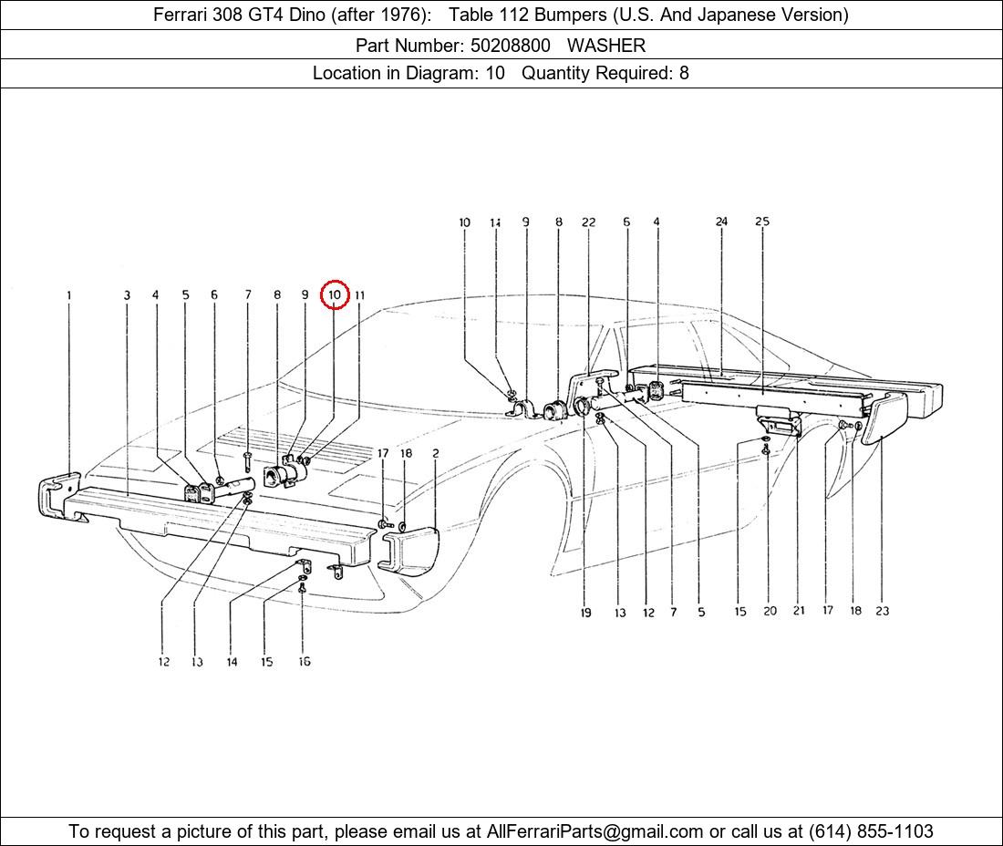 Ferrari Part 50208800