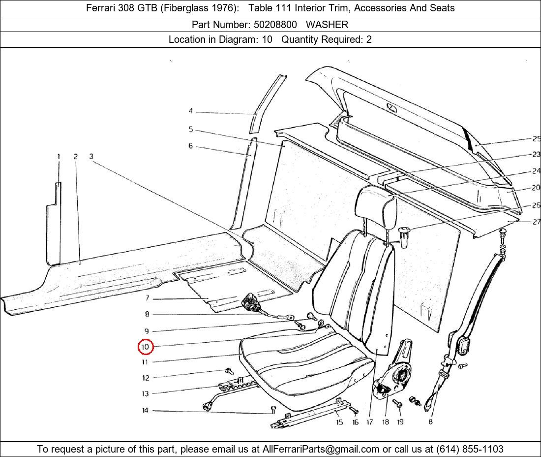 Ferrari Part 50208800