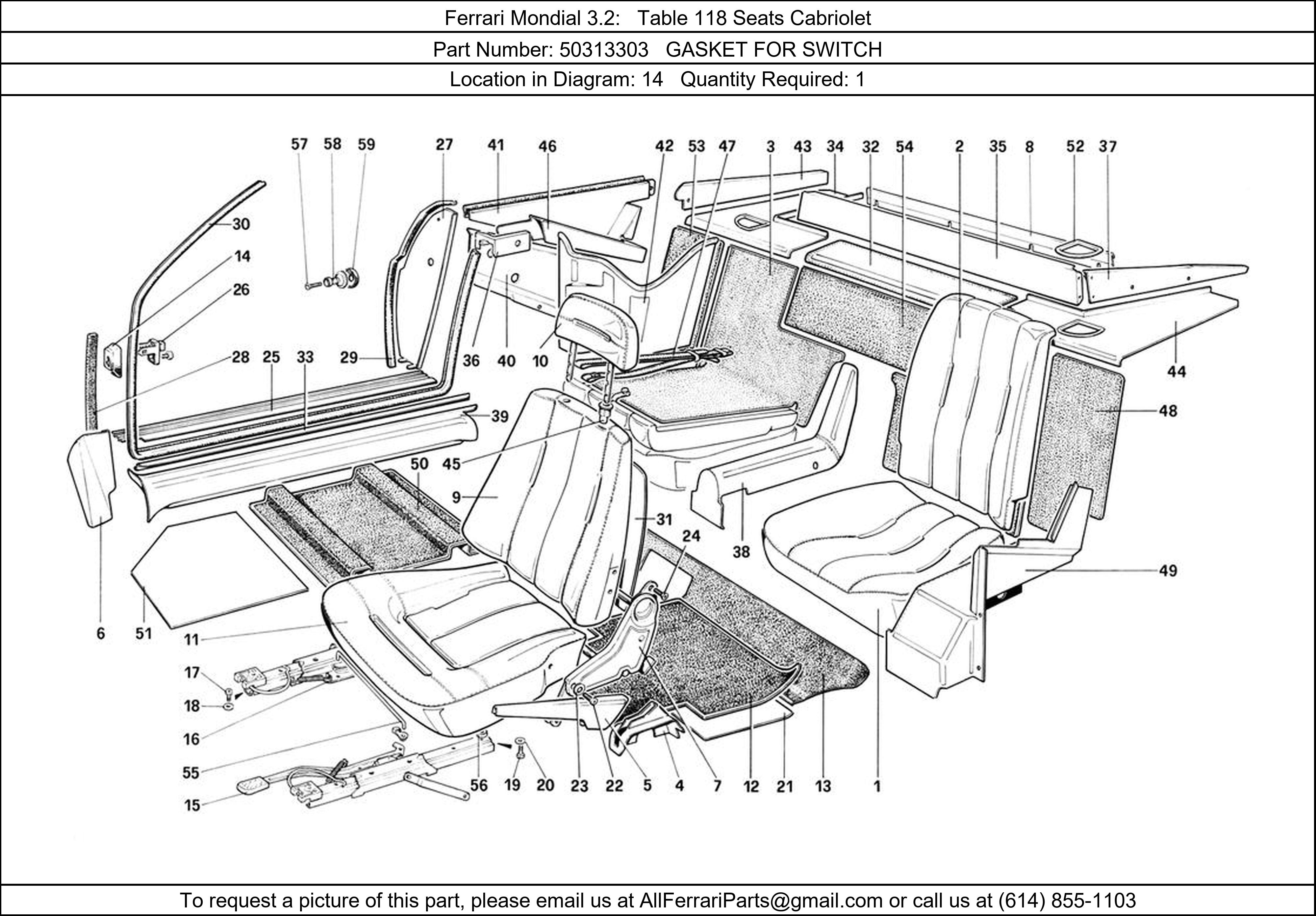 Ferrari Part 50313303