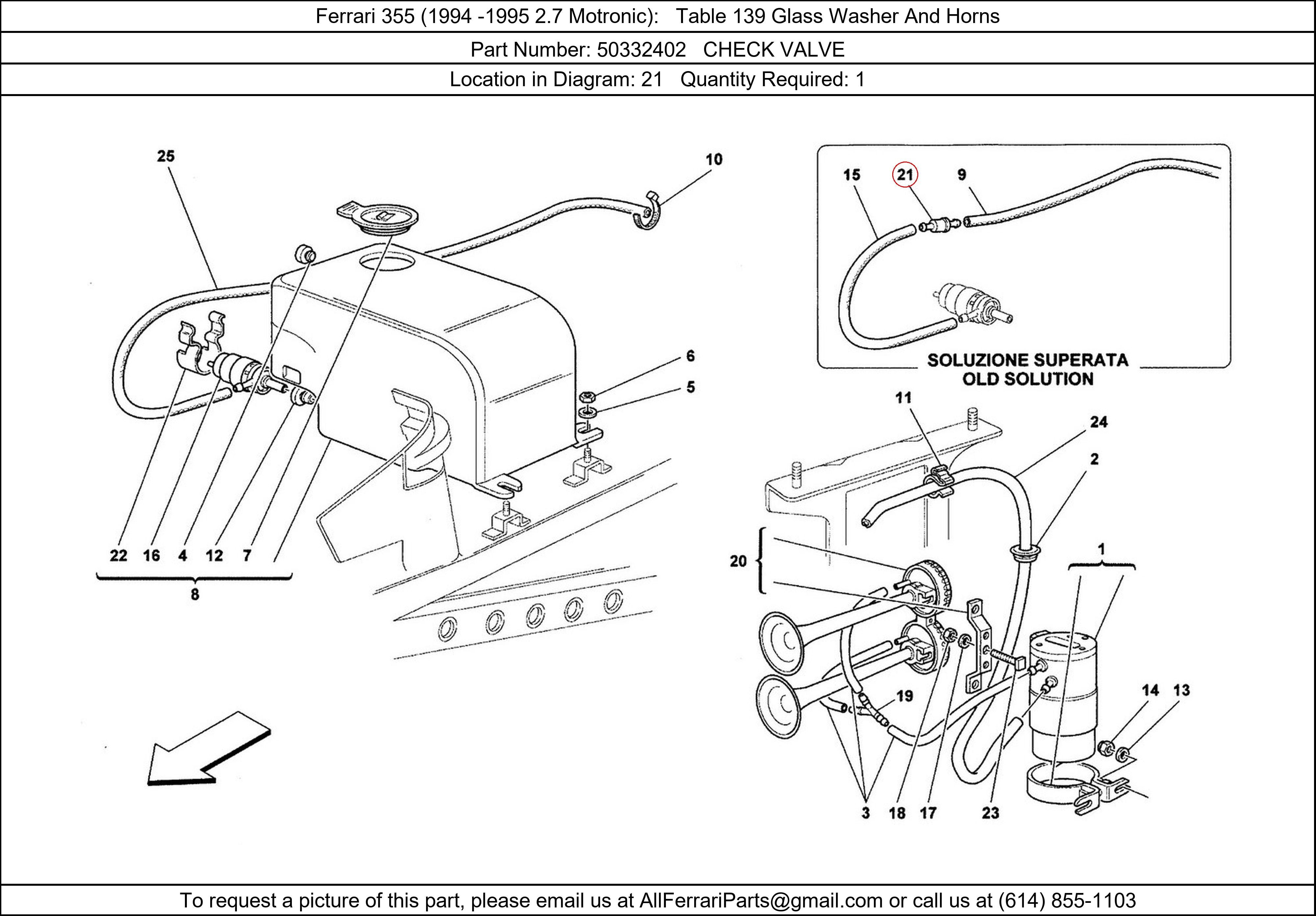 Ferrari Part 50332402