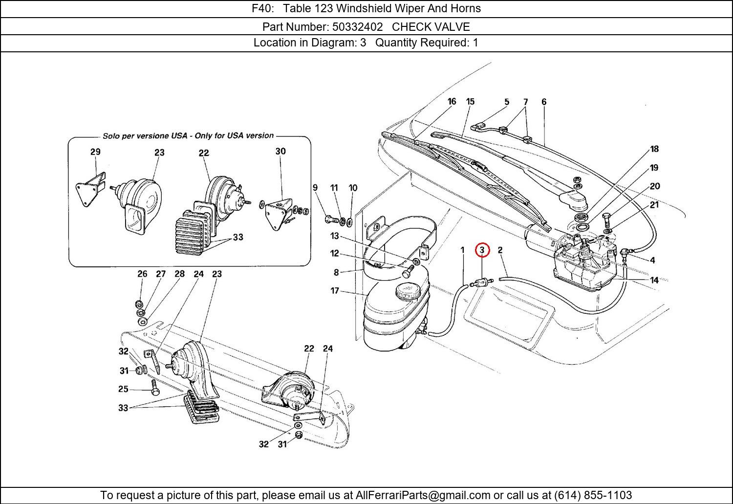 Ferrari Part 50332402