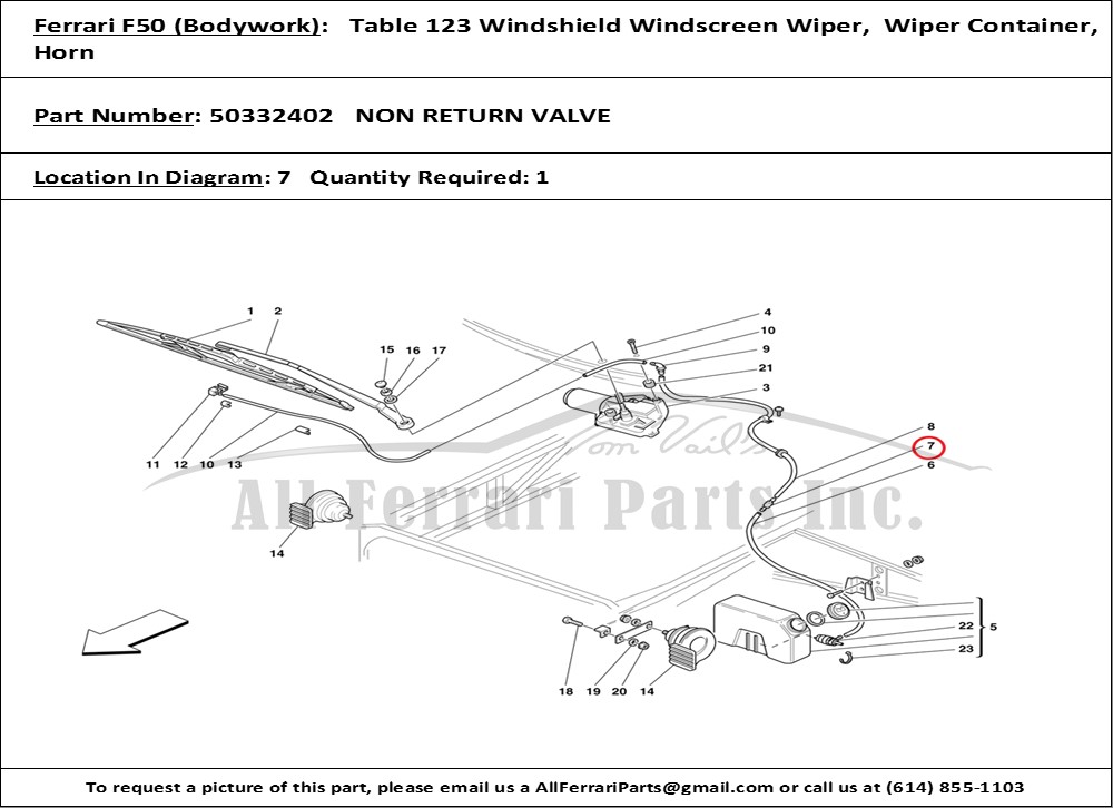 Ferrari Part 50332402