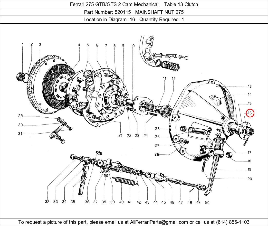 Ferrari Part 520115