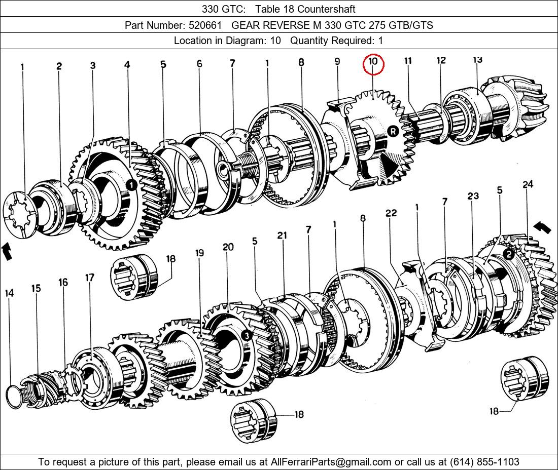 Ferrari Part 520661