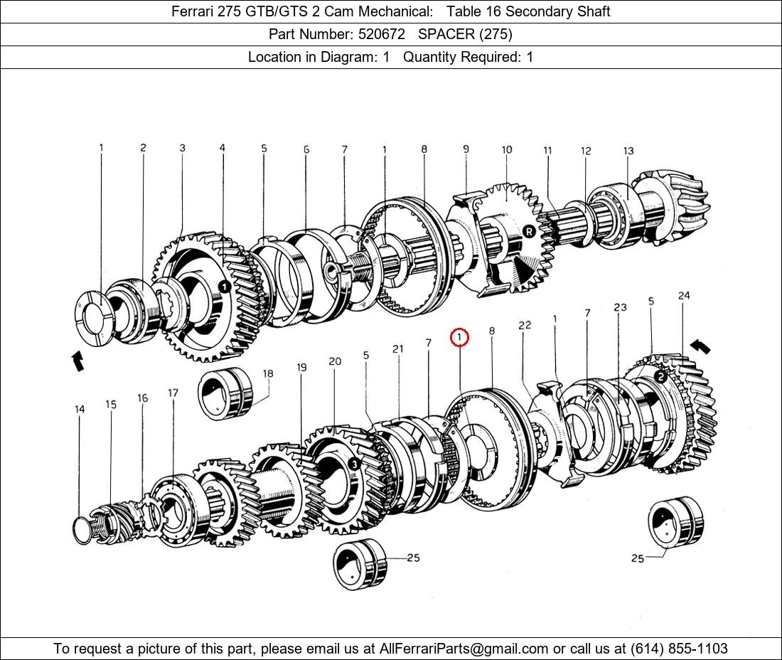 Ferrari Part 520672