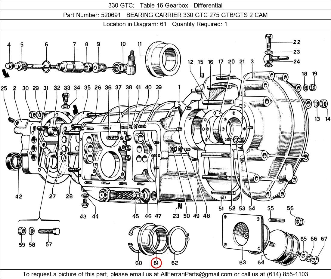 Ferrari Part 520691