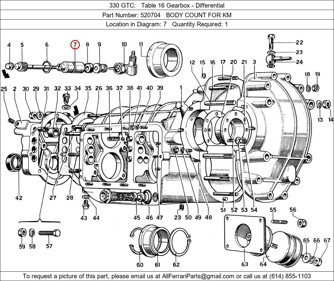 Ferrari Part 520704