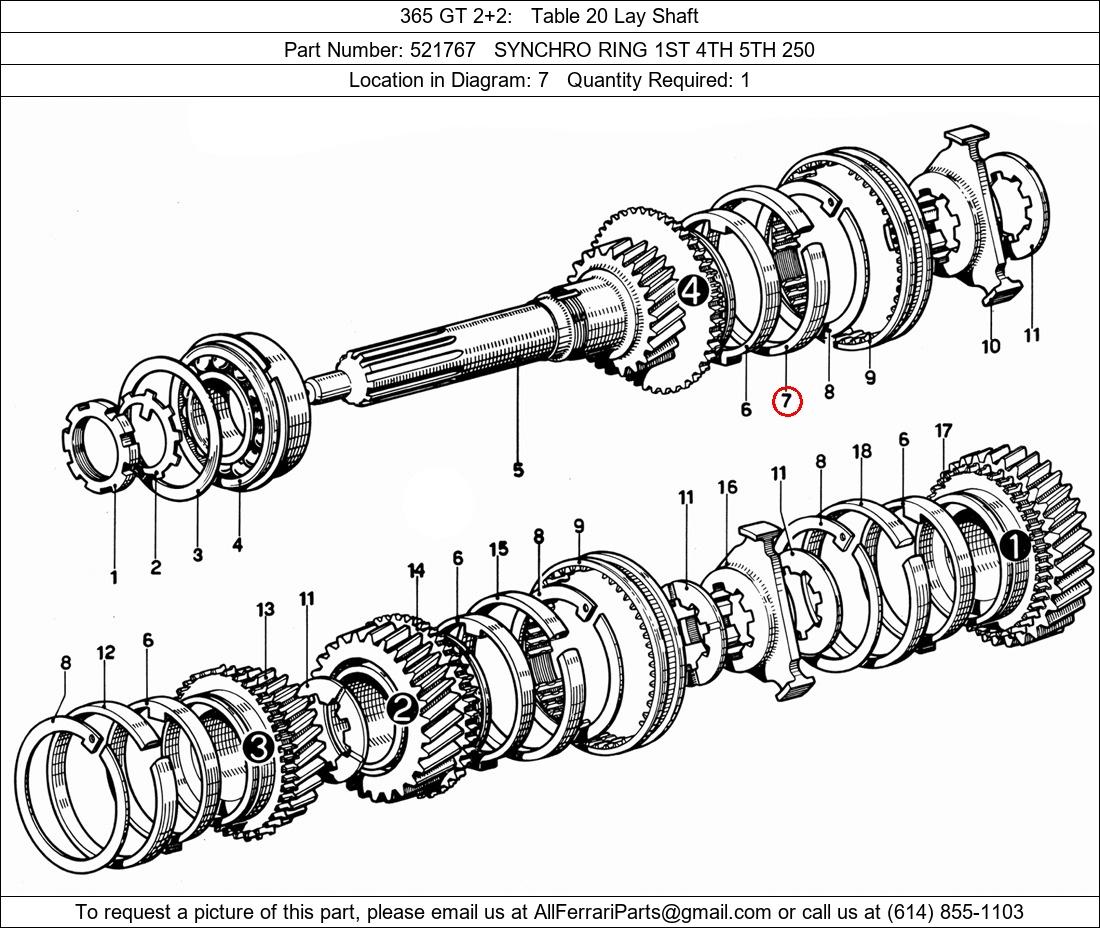 Ferrari Part 521767