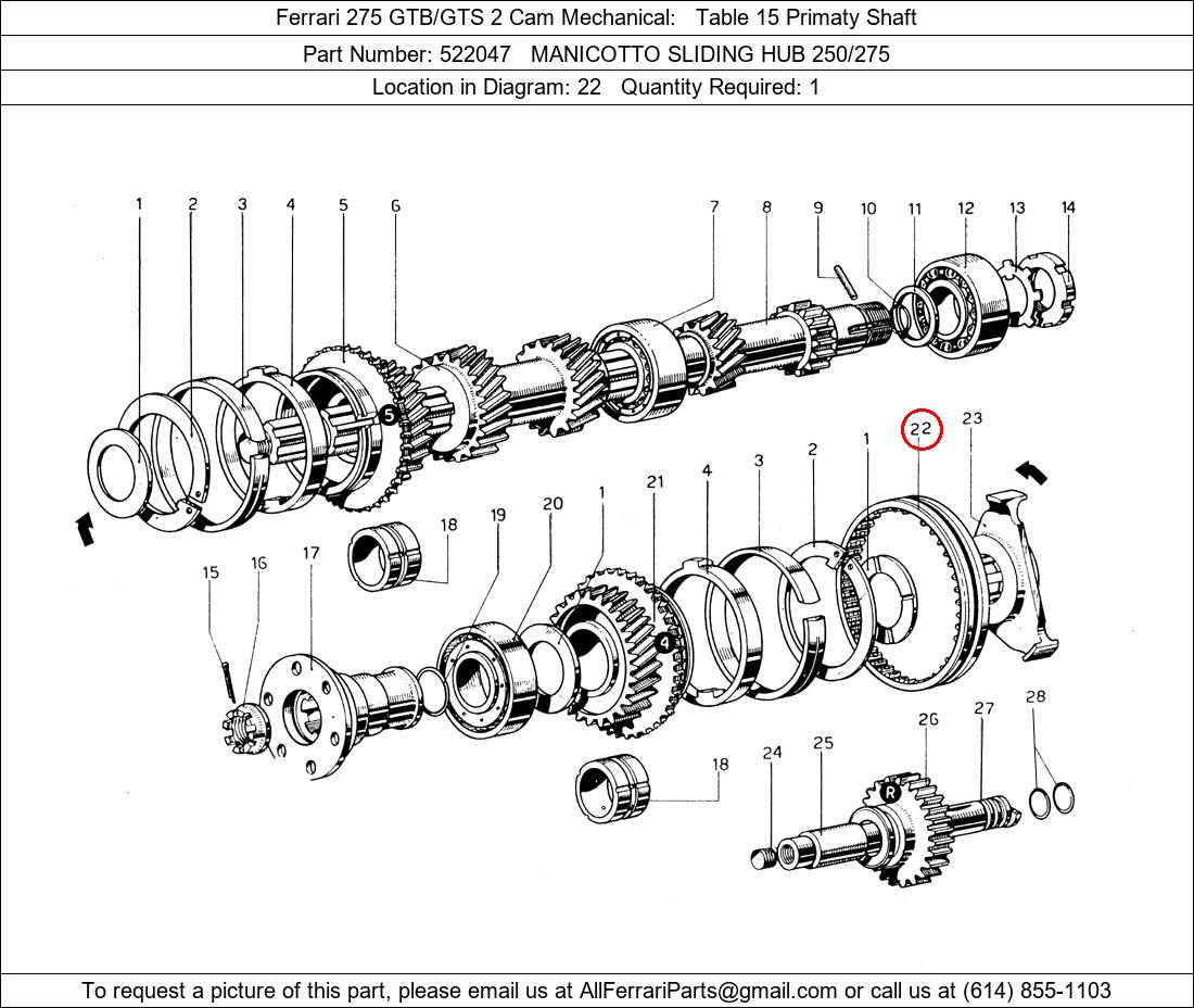 Ferrari Part 522047