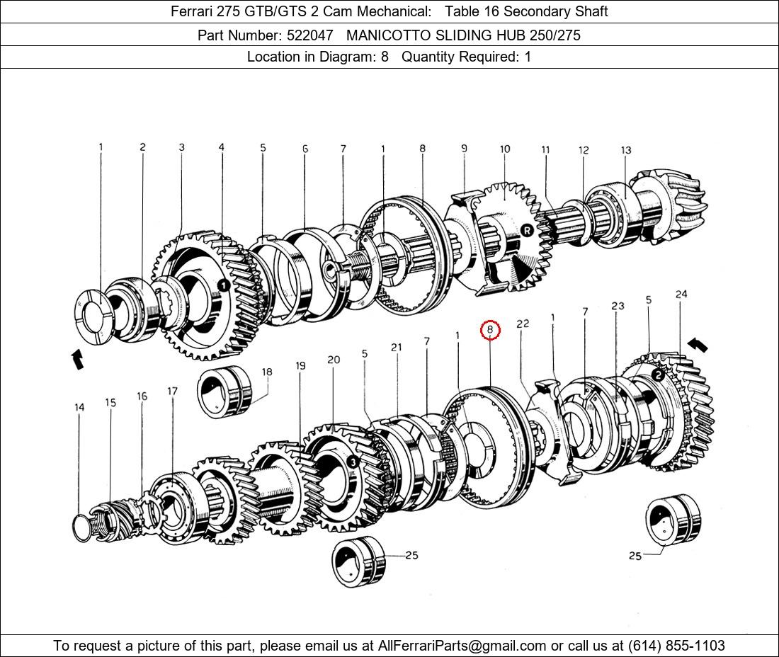 Ferrari Part 522047