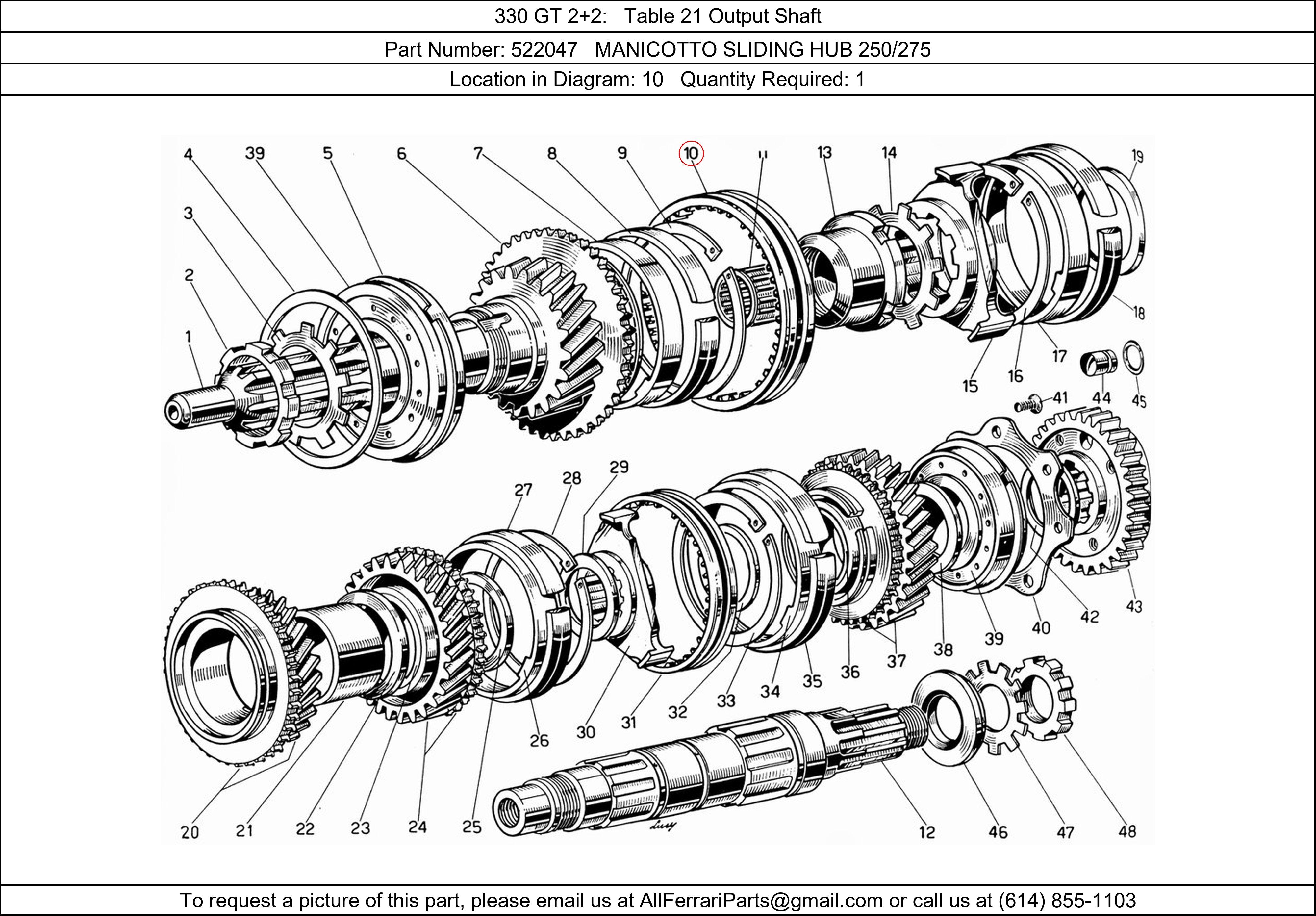 Ferrari Part 522047