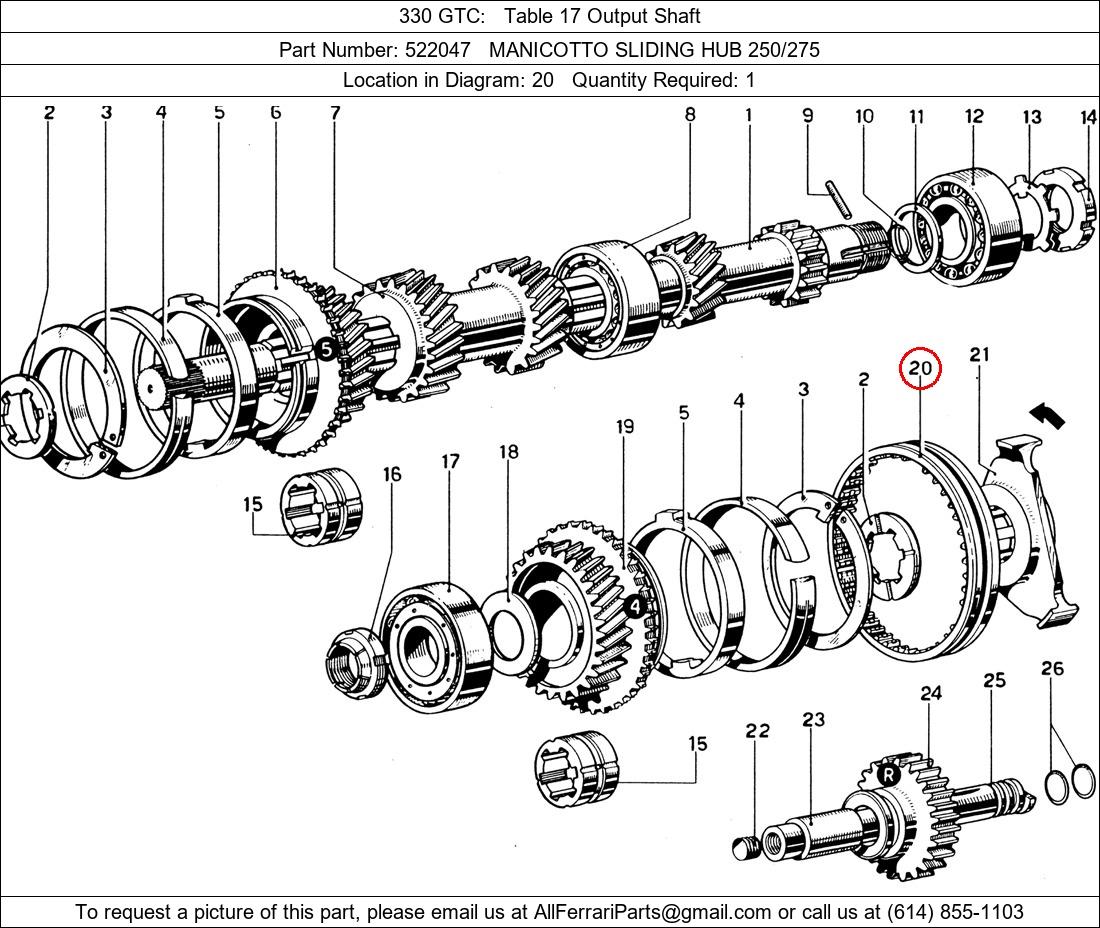 Ferrari Part 522047