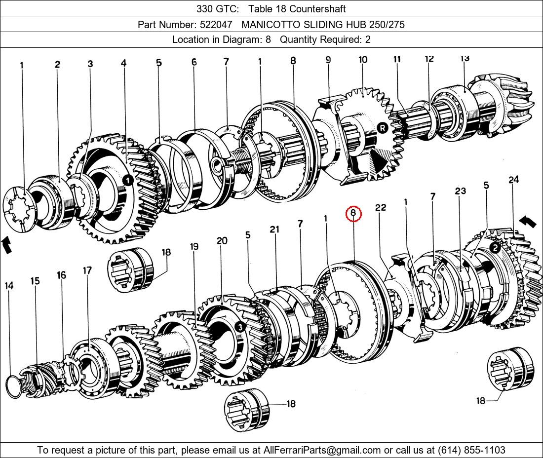 Ferrari Part 522047