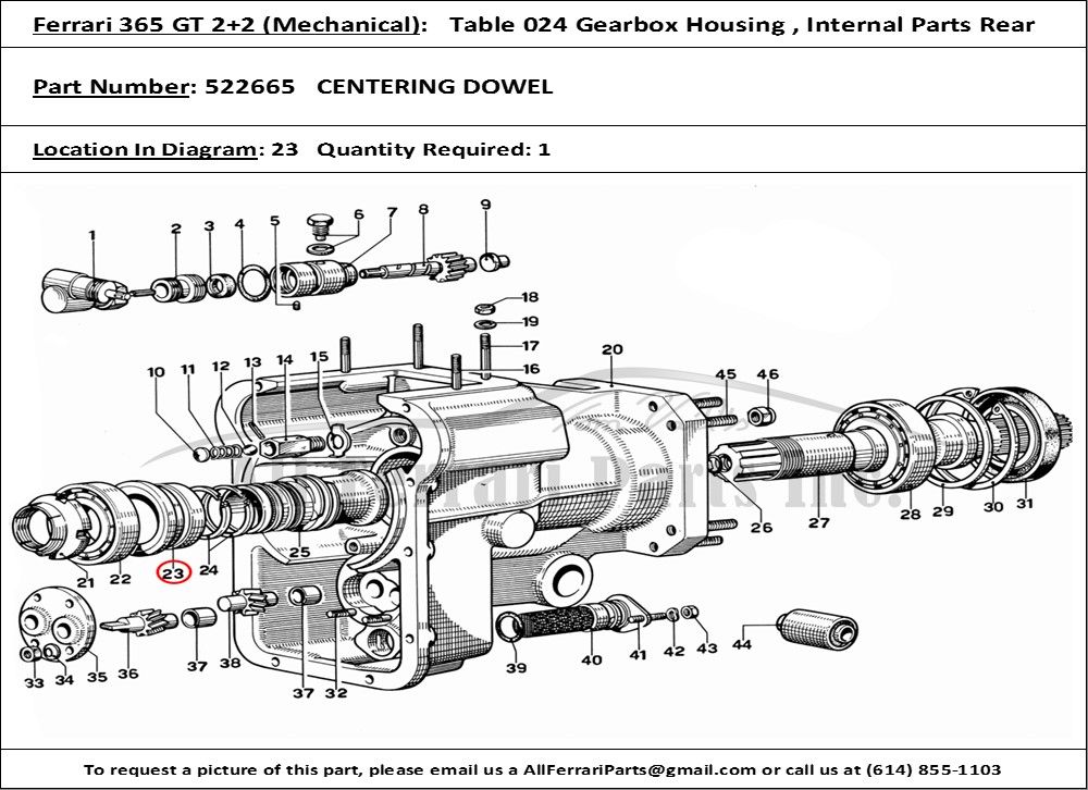 Ferrari Part 522665