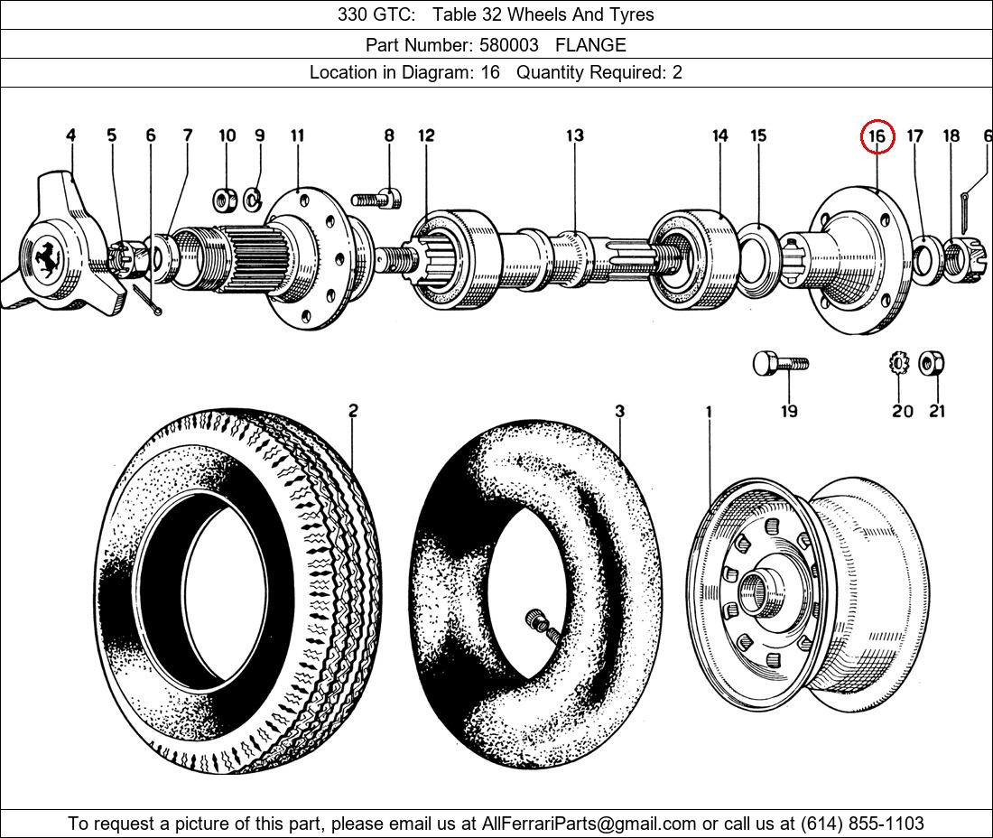 Ferrari Part 580003