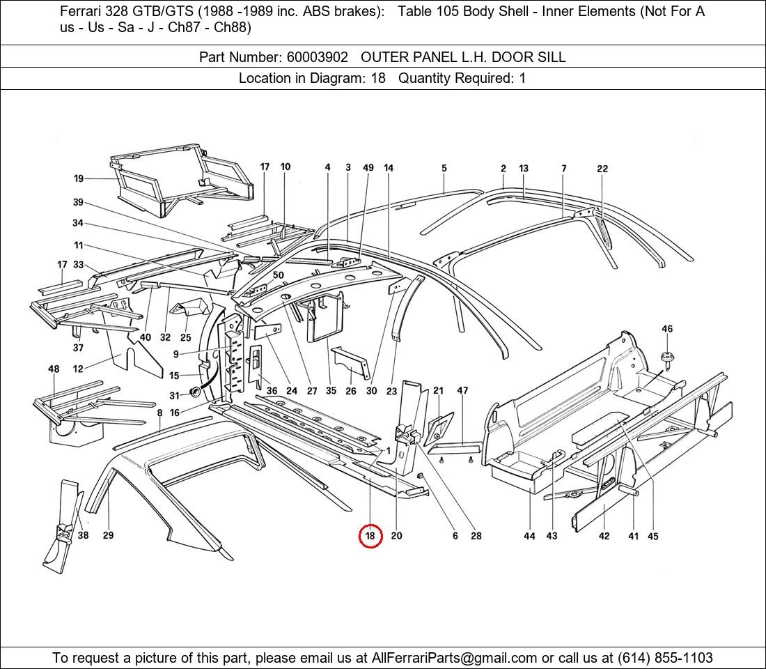 Ferrari Part 60003902