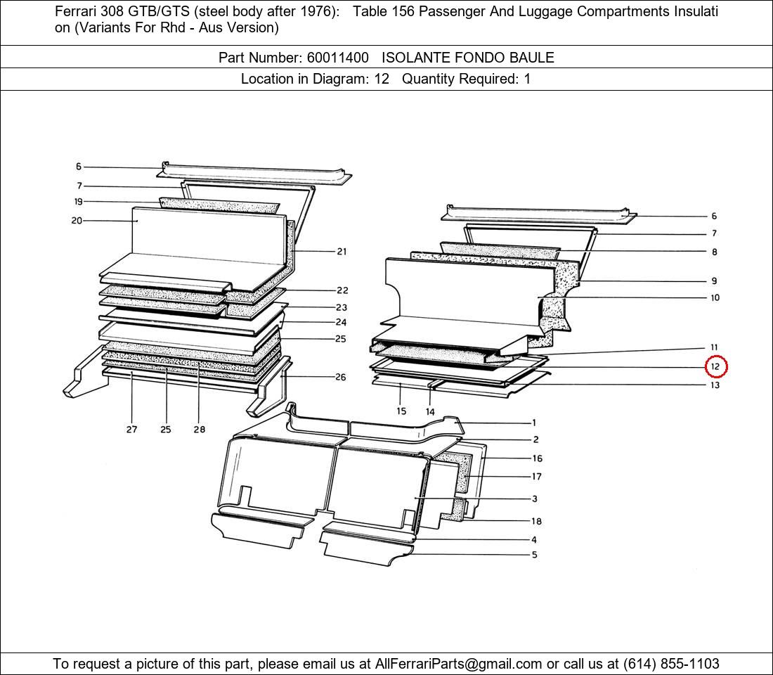 Ferrari Part 60011400