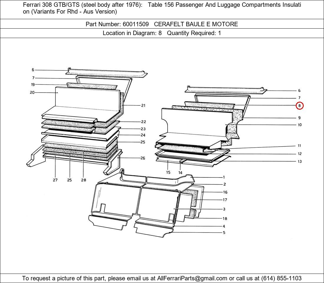 Ferrari Part 60011509